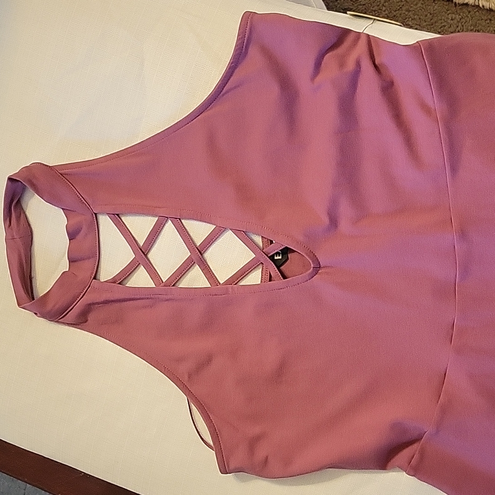 Express halter top dress